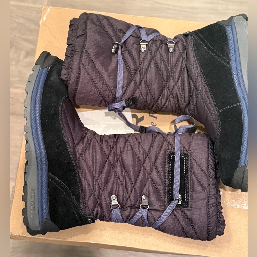 Merrell Polartec Suede and Quilted boots